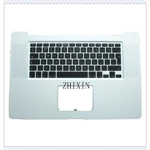 Yourui Used Top Case Topcase PalmRest US layout Keyboard For MacBook Pro 17'' A1297 topcase 2009 Year