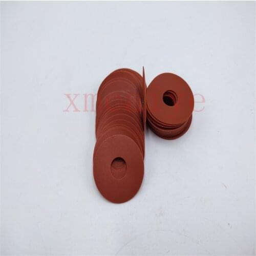 100 PCS high quality red color rubber sucker for SM74 CD74 SM52 PM52 printing machine with durable size 32*10*0.5mm