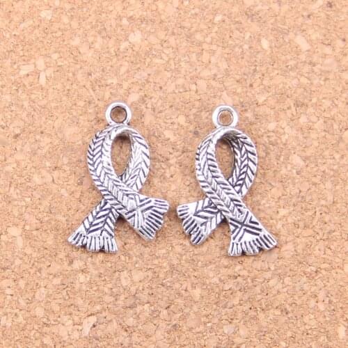 16pcs Charms scarf 23x16mm Antique Pendants,Vintage Tibetan Silver Jewelry,DIY for bracelet necklace