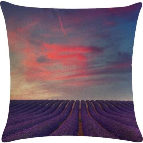 45cm*45cm Pink Peach Blossoms and Birds Pattern Super Soft Cushion Cover and Sofa Pillow Case Home Decorative Pillow Cover 1472