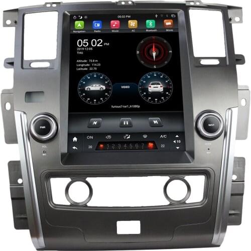 4gb+64gb IPS PX6 6-Core 12.1" Android 9.0 Car DVD GPS for Nissan Patrol 2010-2018 Auto Radio Bluetooth 5.0 WIFI Easy Connect
