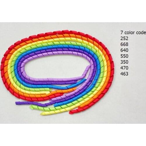 50pcs Curly grosgrain ribbon streamer korker headwear Hair Accessories ornament fit DIY Hair Bows clip bobbles corker PD021