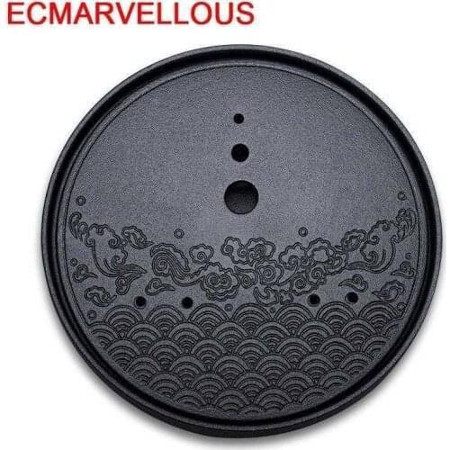 Accessories Dienbladen Puer Table Te Chino Set Plateau De Service Vassoio Da Portata Gongfu Holder Kung Fu Chinese Tea Tray