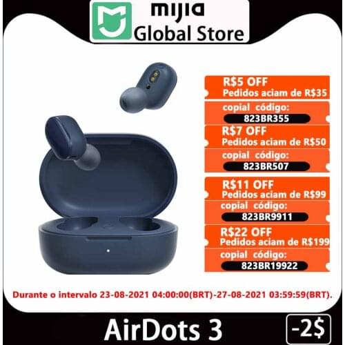 Xiaomi Redmi AirDots 3 AirDots S Wireless Bluetooth 5.2 Earphone Stereo Link Smart Wear Touch Control Apt-X Adaptive Headset