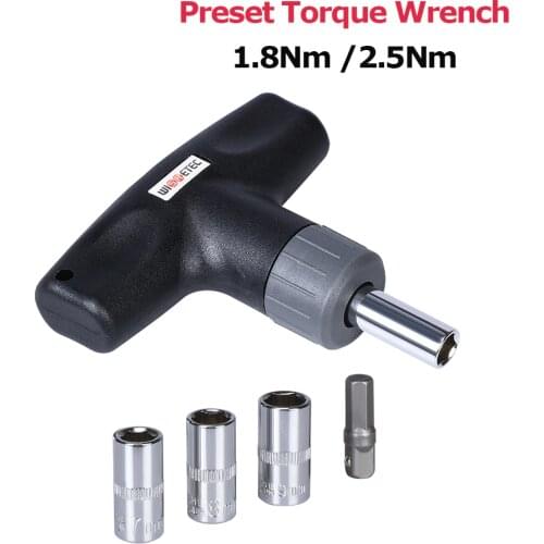 Preset Torque Wrench 1.8Nm 2.5Nm Safe and Fast Hex Socket 7/8/9MM For V6 Volcano MK8 MK10 CR10S Pro Nozzle for 3D Printer Parts