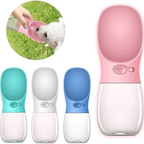 Pet Dog Water Bottle for Small Medium Large Dog Puppy Portable Drinking Feeder Outdoor Travel Water Bowl Pet Product Dispenser