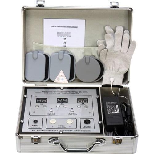 DDS massager multi-function body bioelectric meridian dredge pulse physiotherapy instrument DDS electrotherapy device