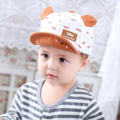 Baby Duck Cap Infant Kids Sun Hat Bear Cute Cartoon Caps Spring Summer