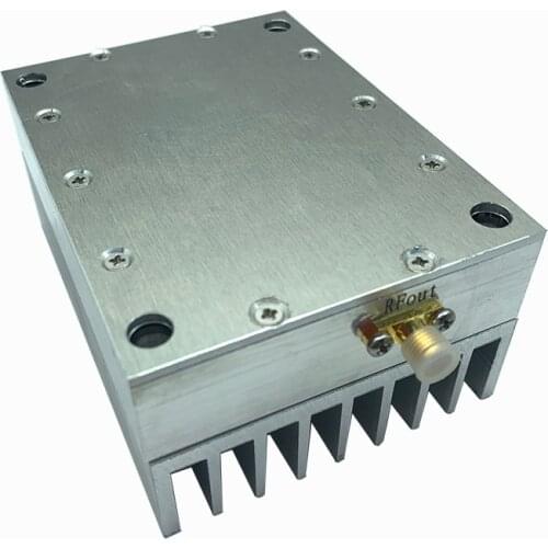 DTMB Digital TV RF Linear Amplifier RF Power Amplifier 50-1100MHz 4W Heatsink