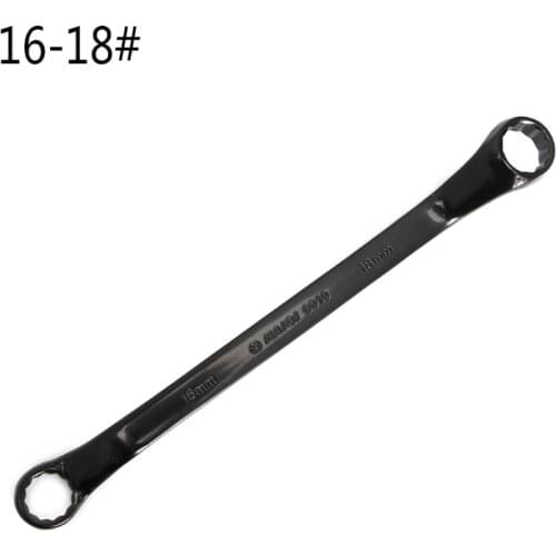 Double Box End Offset Wrench Ratcheting Dual Head Handle Spanner 5.5x7-22x24 New