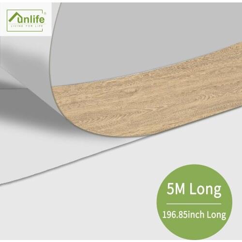 Funlife® Old Oak Floor Sticker Anti-Slip Waterproof Bathroom Peel Stick Self-Adhensive Removable Decorative Home Stair Stickers