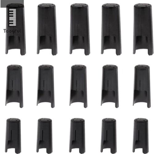 5Pcs Plastic Saxophone Mouthpiece Cap Sax Protect Cap for Woodwind Instrument Novice Professional Sax Replacement Accessories