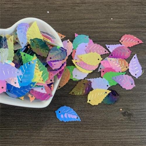 Leaves sequins flicker sequins pvs sequins christmas decorations Wedding decoration Kindergarten decoration