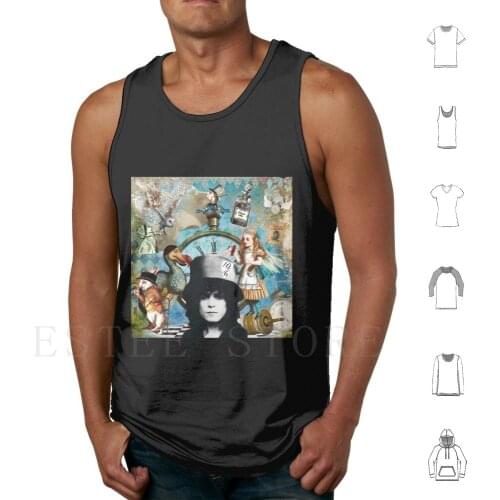 Marc Bolan Tank Tops Vest Marc Bolan Rex Glam Alice In Tea Party