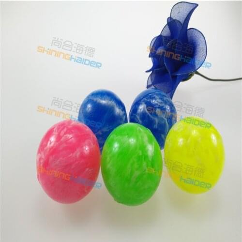 10-100PCS 20 25 30 32 42 45mm natural rubber bounce ball with cloud pattern floating elastic ball rubber elastic ball
