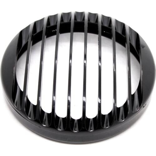 5.75" 5 3/4" Led Headlight Grill Cover For Harley Sportster XL 883 ABS 1200 04-14 Custom XL1200C 1200 Motorcycle