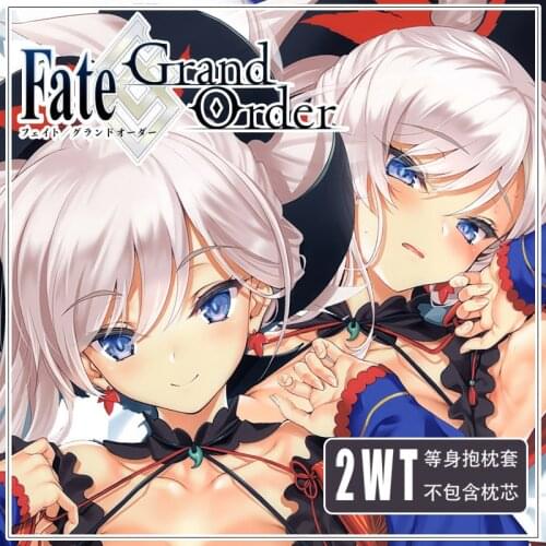 Anime Miyamoto Musashi Fate/Grand Order Girl Pillow Case 2WT Dakimakura Hugging Body Cushion Cover Xmas Gift