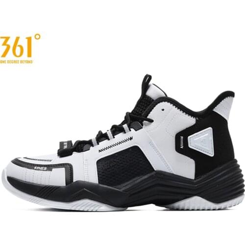 361 Degrees Mens Professional Anti-Slip Cushioning Basketball Shoes Mesh Breathable Sports Sneakers W572031118-1
