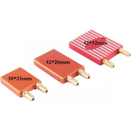 RC Brushless Electric Boat Model ESC Water Cooling Plate Governor Heat Water Cooling Part 42*32mm/42*26mm/30*23mm