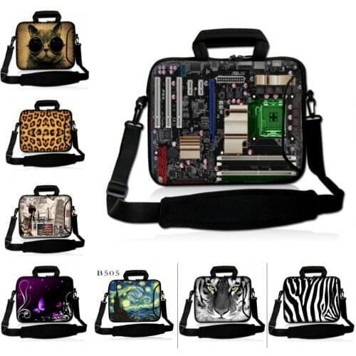 Waterproof Notebook Shoulder case 9.7 10.1 12 13.3 14 15.6 17.3 inch Computer Briefcase Laptop Messenger Bag handbag