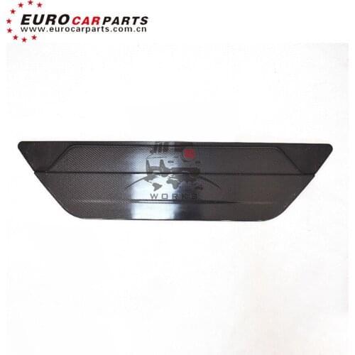 High quality G class w463A W464 G63 G350 carbon finber Tail door cover plate for w463A W464 G500 carbon finber rear door cover