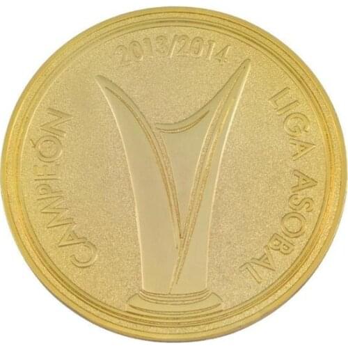 Factory custom electroplated gold coin factory direct sale new flag coin badge