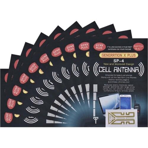 Wholesale 10pcs New Cell Phone Signal Boosters Universal Mobile antenna amplifier Portable SP-4 Antenna GENERATION