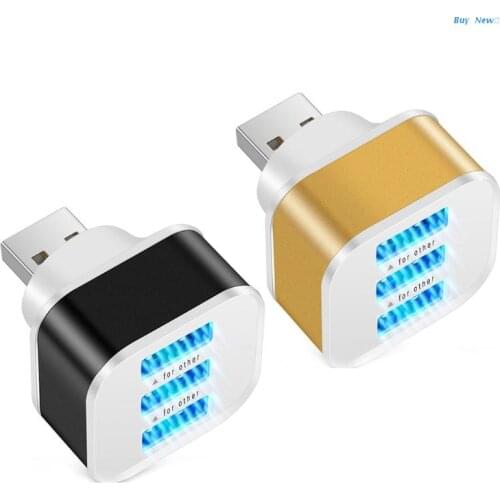 20CE 3-port USB2.0 Dock Extender Usb Extended Hub Charger Splitter Multi-functional