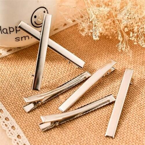 20pcs/lot DIY Hair Clips Barrettes Metal Hairdressing Clips Clamp Salon Hairpins Hair Styling Tools Hair Accessories