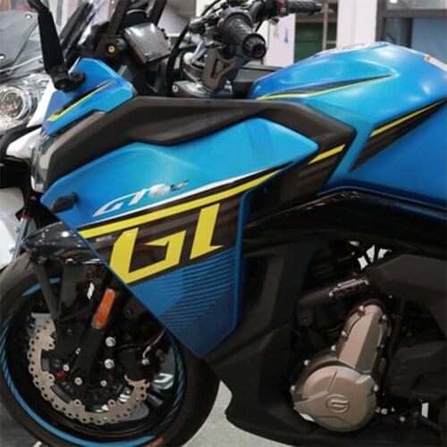 Motorcycle 3D Fuel Tank Pad Protective Stickers Decals For CFMOTO 400GT 650GT
