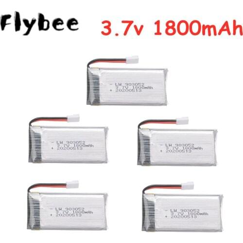 3.7V 1800mAh 903052 lipo Battery for KY601S X5 X5S X5C X5SC X5SH X5SW M18 H5P H11D H11C T64 T04 T05 F28 F29 T56 T57