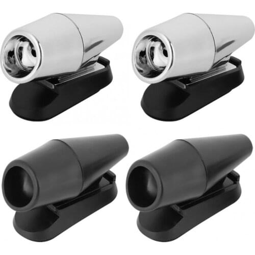 2Pcs Automotive Car Detachable Deer Snake Alert Sound Alarm Ultrasonic Wind Power Animal Repeller Anti Mosquito Insect Repeller