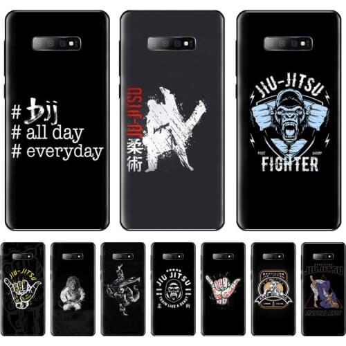 Judo Jiu Jitsu BJJ Phone Case For Samsung galaxy S 7 8 9 10 20 edge A 6 10 20 30 50 51 70 note 10 plus