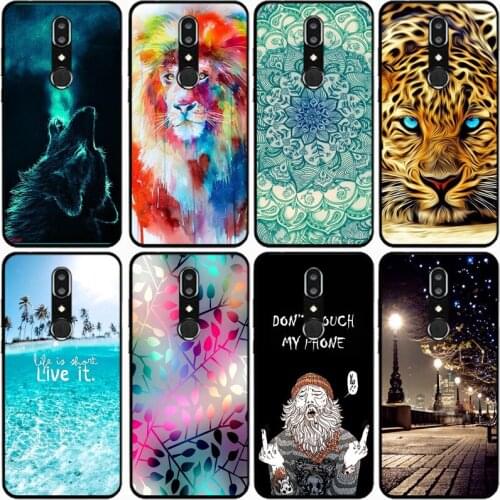 Fashion Soft silicone TPU Back Cover For SHARP AQUOS V Phone Funda Case For Sharp Aquos V Cute Cartoon Case