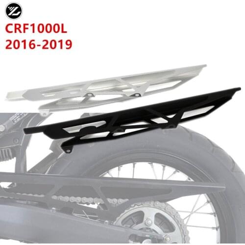 CNC Aluminum Motorcycle Chain Rear Sprocket Guard Cover Protector For Honda CRF1000L CRF 1000L Africa Twin ABS DCT 2016-2019