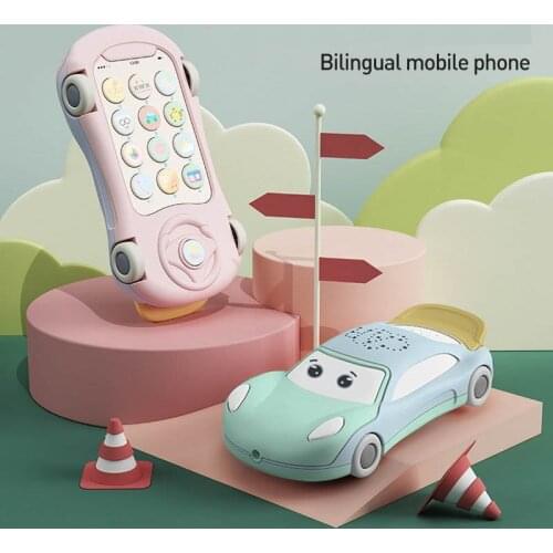 Childrens Music Mobile Phone Toy Infant Early Childhood Education Toy Kids Multi-function Simulation Smart Screen Mobile Phone