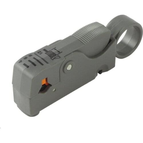 New Household Tool Multifunction Rotary Coax Coaxial Cable Cutter Tool RG58 RG59 RG6 High Impact Material Wire Stripper