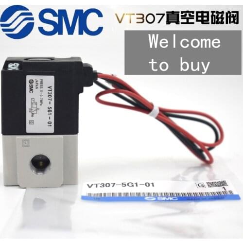 The new SMC Vacuum high frequency electromagnetic valve VT307-5G-02 VT307-5G-01 VT307-4G-01 VT307-4G-02 VT304-6G-02 VT304-6G-01