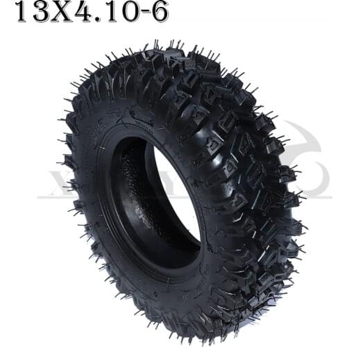 Suitable for Atv Go Kart Mini 4WD 47cc 49cc Snowmobile Tire 13x4.10-6 Tire Inner Tube Outer Tire