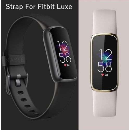 Replacement Band For Original Fitbit Luxe Soft Silicone Wrists Waterproof WatchBand For Fitbit Luxe Smart Watch Correa