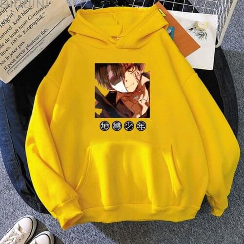Hot Kawaii Anime Toilet-Bound Hanako-Kun Printed Hoodie Sweatshirt Men Women Long Sleeves Pullover Hip Hop Regular Clothes