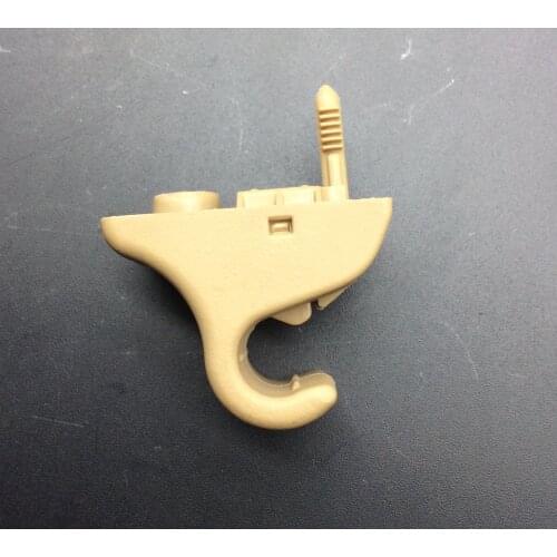 1pc gray beige clip buckle for Hyundai Elantra sonata 8 I30 Accent IX35 Sun visor