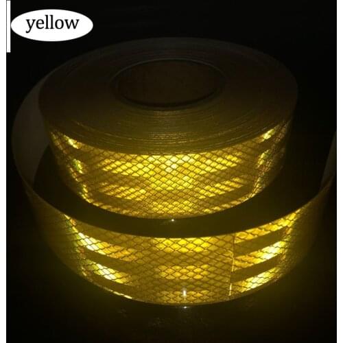 3M Reflective Strips Car Stickers Car-styling Motorcycle Decoration Automobiles Safety Warning Mark Tape