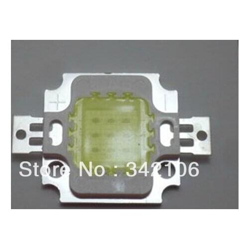 Free Shipping!!! 5pcs 10W high power LED lamp beads integrated integrated white LED brightness :800-900LM