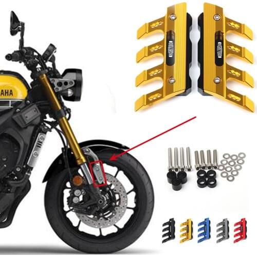 For YAMAHA XSR900 XSR900 ABS Motorcycle Mudguard Front Fork Protector Guard Block Front Fender Anti-fall Slider Accessories