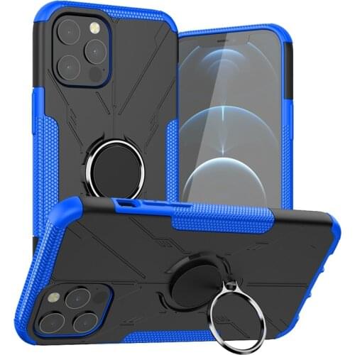 4 in 1 Magnetic Ring Case For iPhone 12 mini Case iPhone 12 Pro Max Shockproof Armor Car Holder Cover Funda For iPhone 12 Case