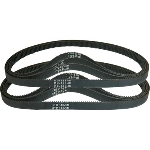 HTD630-3M HTD633-3M HTD639-3M Rubber Synchronous Belt 8mm 10mm 15mm 20mm Width Customized Available