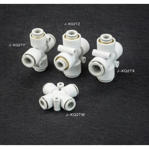 KQ2TW04-00 KQ2TW06-00 KQ2TX06-04 KQ2TY06-04 KQ2TZ06-04 KQ2TZ08-06 Pneumatic Pipe Cross Connector Joint KQ2TW KQ2TX KQ2TY KQ2TZ