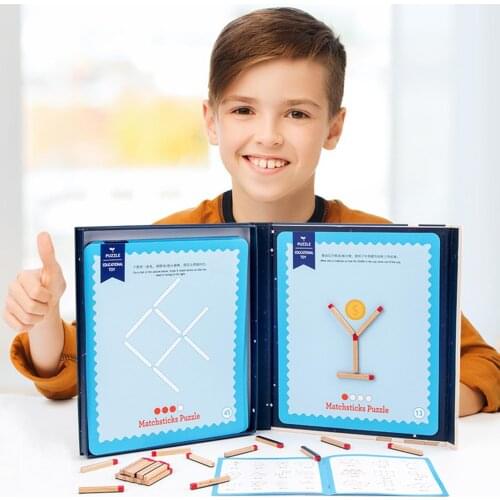 Magnetic Logic Math Matches Board Game Kids Educational Thinking Training Toys