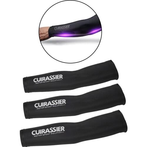 Motorcycle Reflective Cooling Arm Protective Long Sun Sleeves Cover for Sports & Outdoor Activities